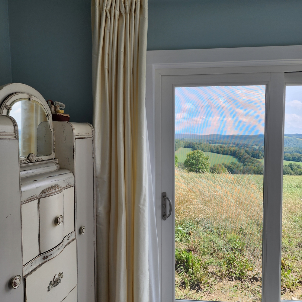 Pottery Barn Cream Curtains